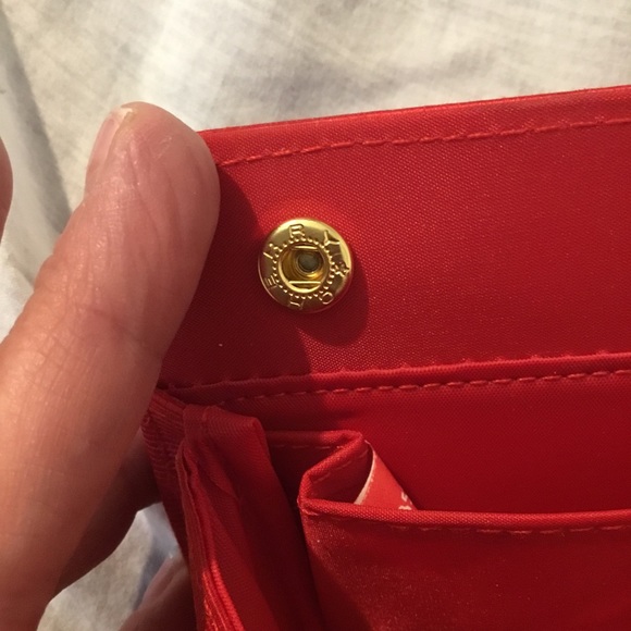 Authentic Christian Dior Beauty Red Lipstick Colored & Mirror Trousseau Case - Picture 10 of 16